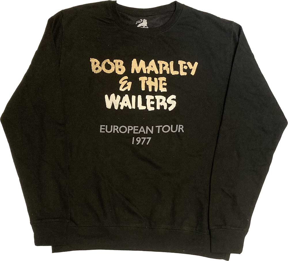 Bob Marley Sweatshirt - Wailers European Tour '77