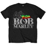 Bob Marley T Shirt - Distress Logo | Buy Now For 24.99