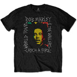 Bob Marley T Shirt - Rasta Scratch