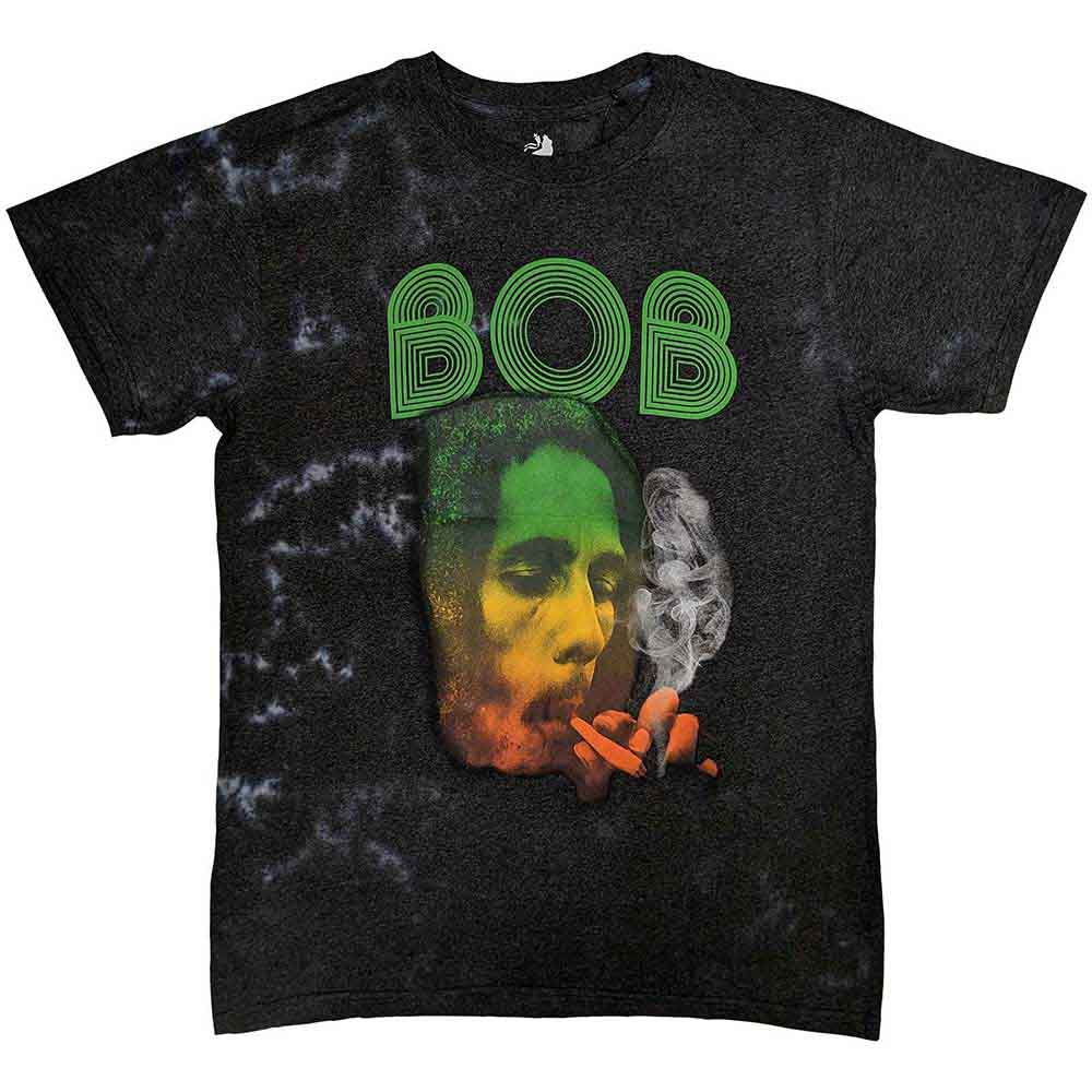 Bob Marley T Shirt - Smoke Gradient