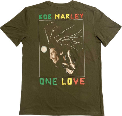 Bob Marley T Shirt - One Love Dreads