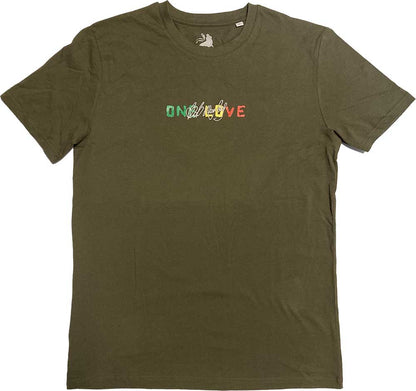 Bob Marley T Shirt - One Love Dreads