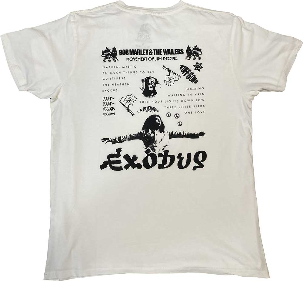 Bob Marley T Shirt - Exodus Tracklist