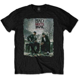 Bad Meets Evil T Shirt - Burnt
