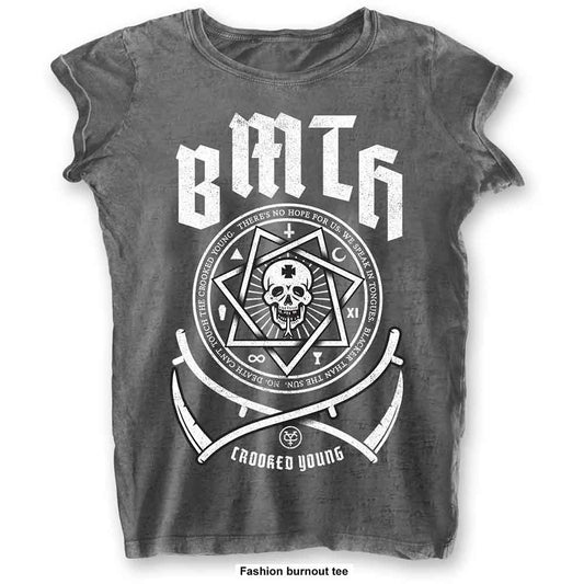 Bring Me The Horizon Woman's T Shirt - Crooked Young BO