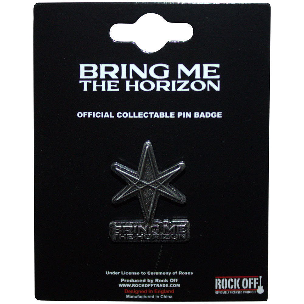 Bring Me The Horizon Pin - Badge - 6-Point Star