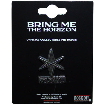 Bring Me The Horizon Pin - Badge - 6-Point Star