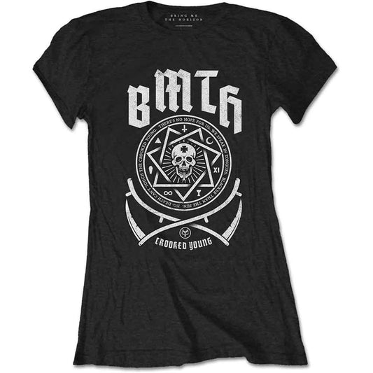 Bring Me The Horizon Women's T Shirt - Crooked Young