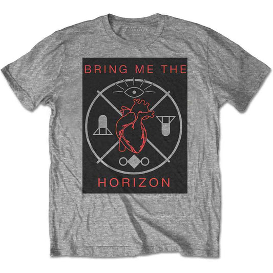 Bring Me The Horizon T Shirt - Heart & Symbols