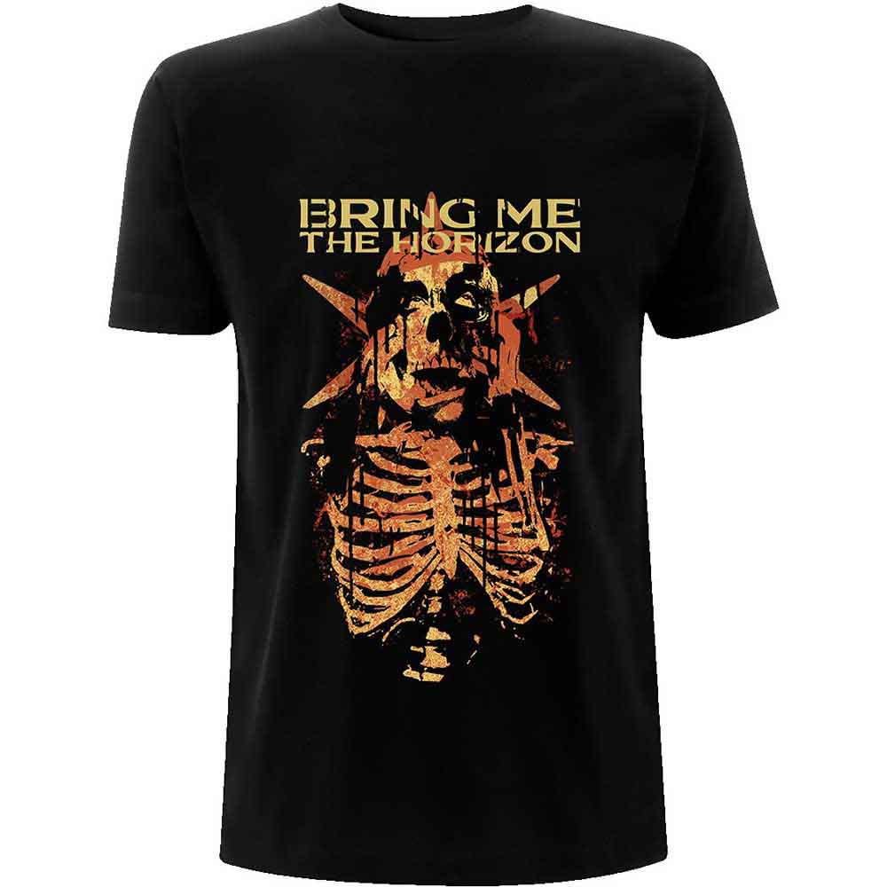 Bring Me The Horizon T Shirt - Skull Muss