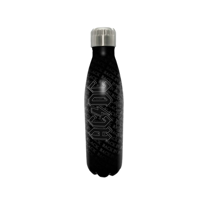 Rocksax AC/DC Drink Bottle - Back In Black