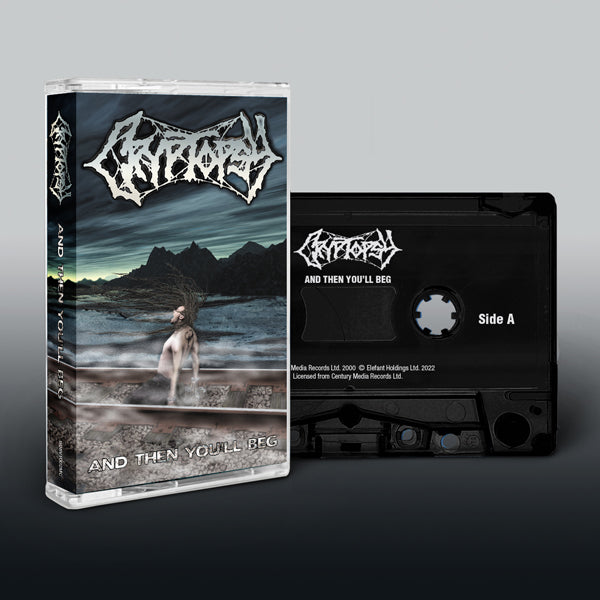 Cryptopsy Music Cassette - And Then You'Ll Beg | Buy Now For 19.99