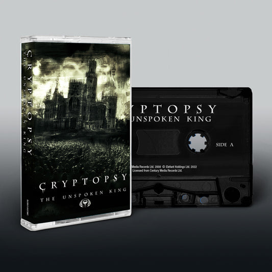 Cryptopsy Music Cassette - The Unspoken King | Buy Now For 19.99