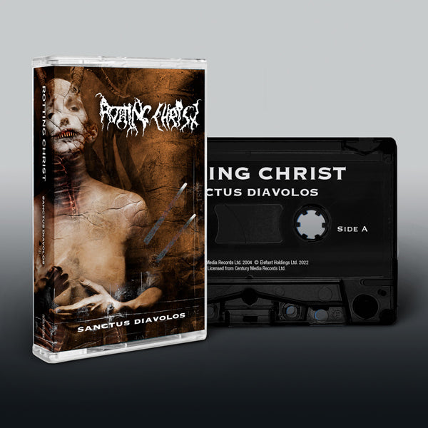 Rotting Christ Music Cassette - Sanctus Diavolos | Buy Now For 19.99
