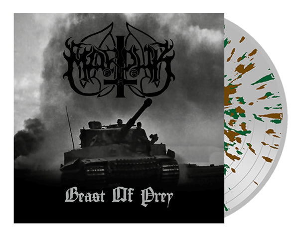 Marduk LP - Beast Of Prey: Brutal Assault (Clear W/ Brown & Green Splatter Vinyl)
