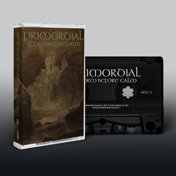 Primordial Music Cassette - Storm Before Calm (Reissue) | Buy Now For 19.99