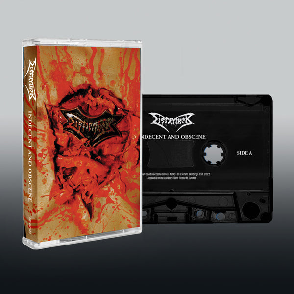 Dismember Music Cassette - Indecent & Obscene | Buy Now For 19.99