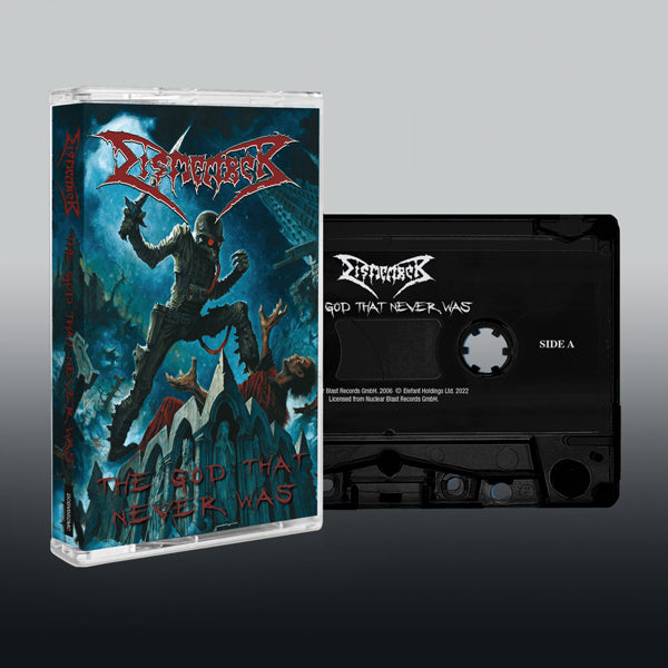 Dismember Music Cassette - The God That Never Was | Buy Now For 19.99