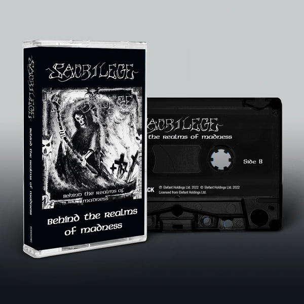 Sacrilege Music Cassette - Behind The Realms Of Madness | Buy Now For 19.99
