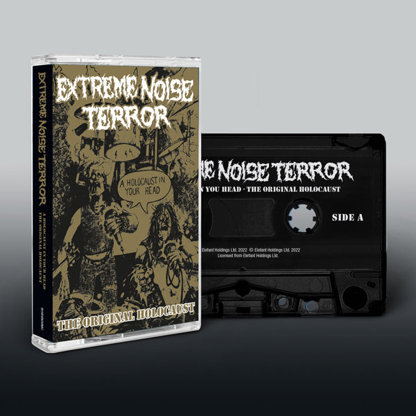 Extreme Noise Terror Music Cassette - Holocaust In Your Head - The Original Holocaust | Buy Now For 19.99