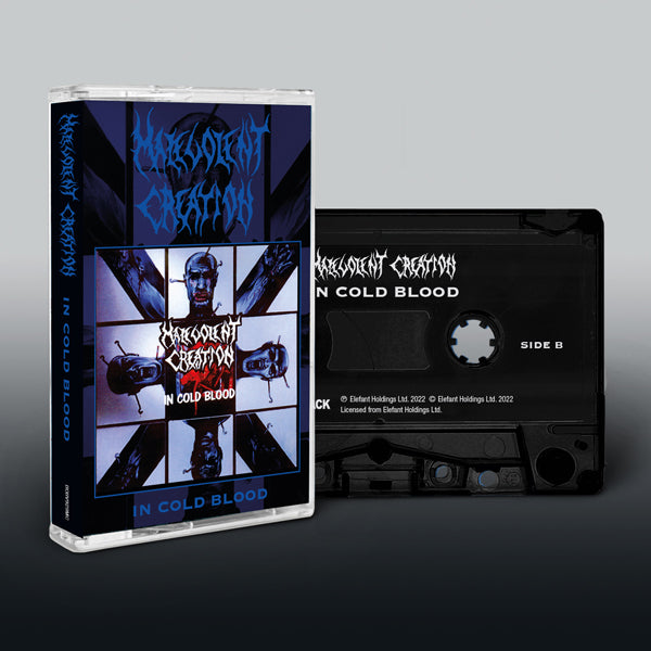Malevolent Creation Music Cassette - In Cold Blood | Buy Now For 19.99