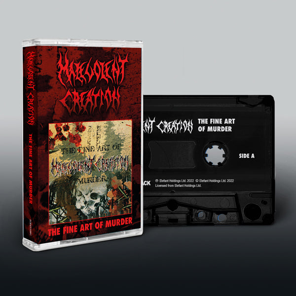 Malevolent Creation Music Cassette - The Fine Art Of Murder | Buy Now For 19.99