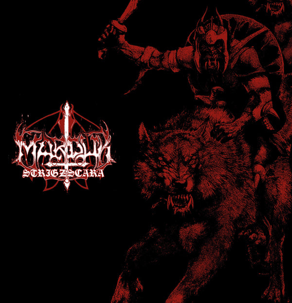 Marduk LP - Strigzscara Warwolf Live 1993 (Red W/ Black Splatter Vinyl) | Buy Now For 40.99