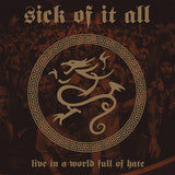 Sick Of It All LP - Live In A  World Full Of Hate (Clear Vinyl) | Buy Now For 37.99