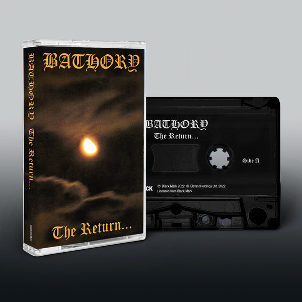 Bathory Music Cassette - The Return... | Buy Now For 19.99