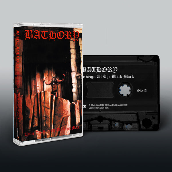 Bathory Music Cassette - Under The Sign Of The Black Mark | Buy Now For 19.99