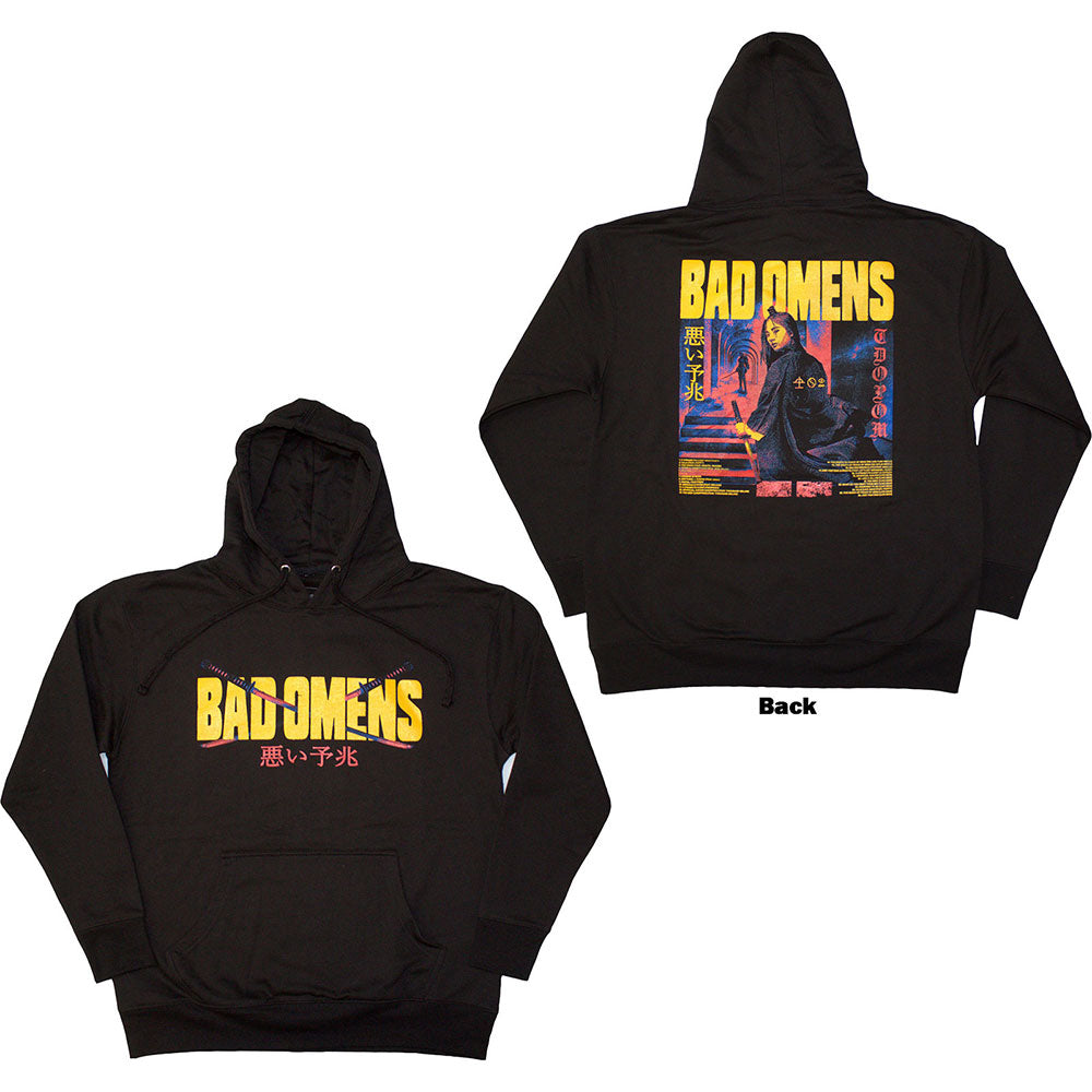 Bad Omens Pullover Hoodie - Samurai Woman | Buy Now For 39.99