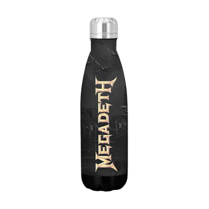 Rocksax Megadeth Drink Bottle - Logo