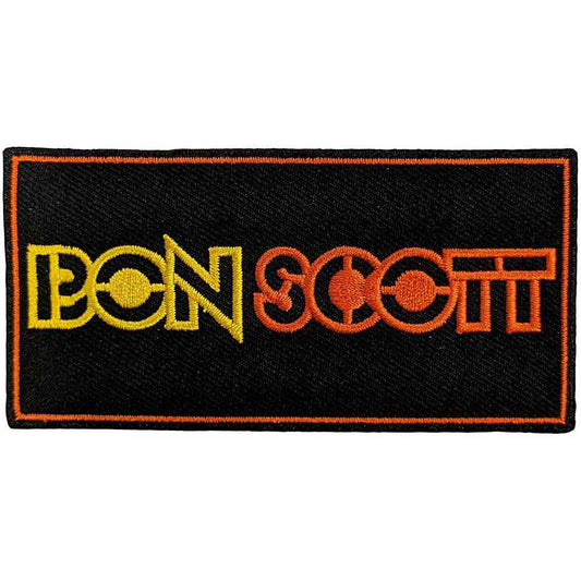Bon Scott Patches - Iron On - Logo