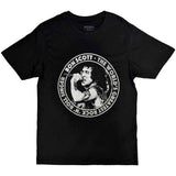 Bon Scott T Shirt - TWGRRS Circle