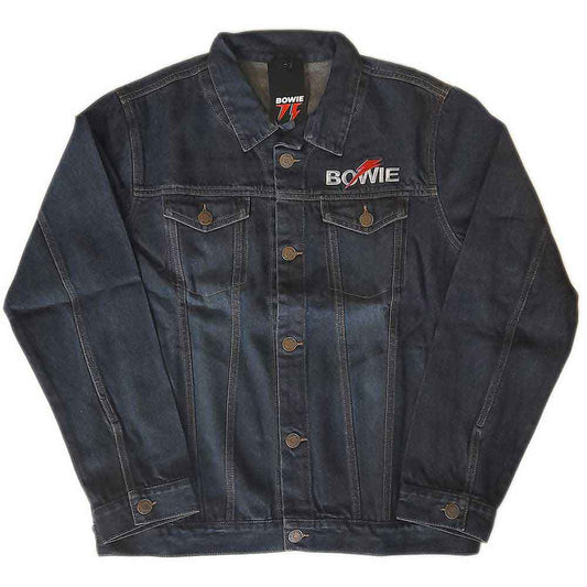 David Bowie Denim Jacket - Flash Logo