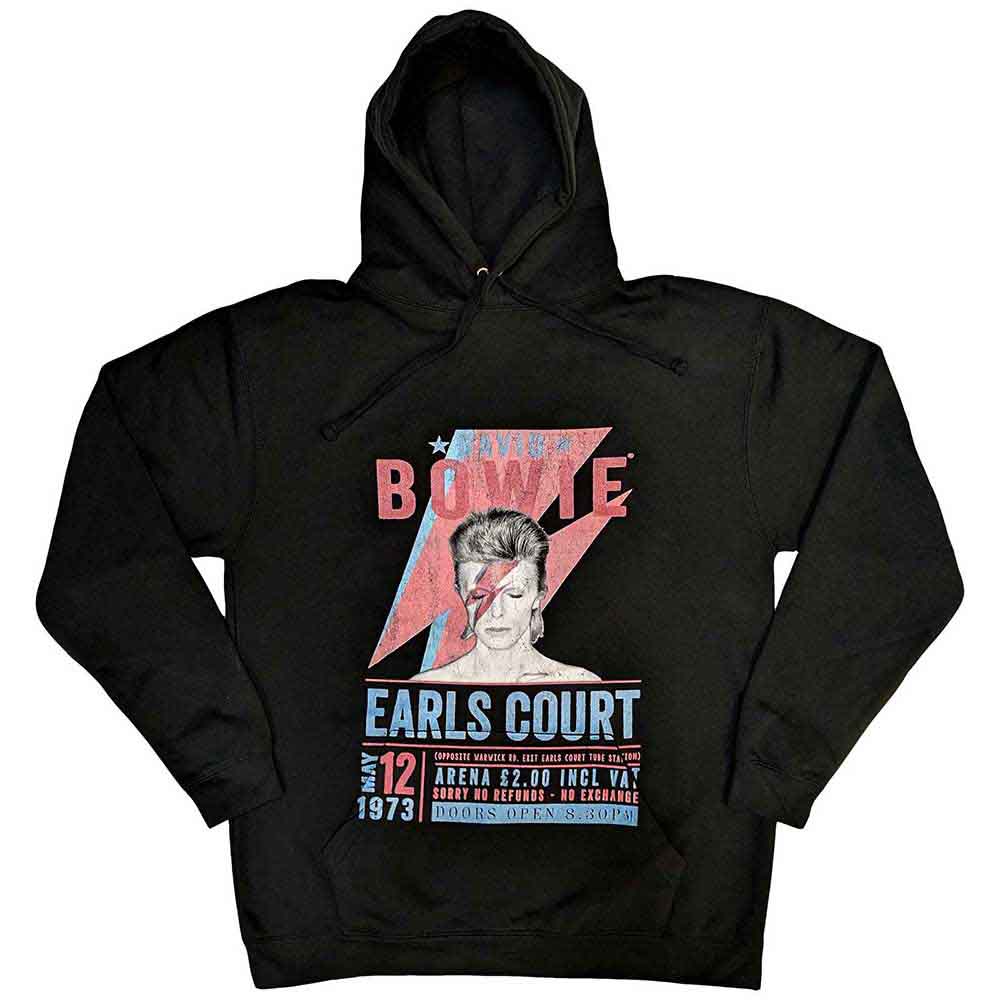 David Bowie Pullover Hoodie - Earls Court '73