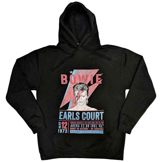 David Bowie Pullover Hoodie - Earls Court '73