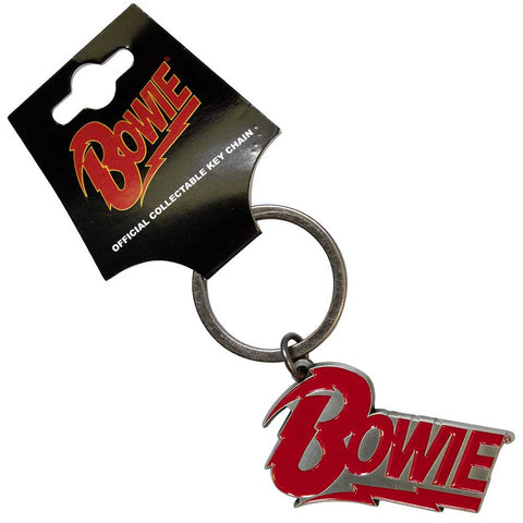 David Bowie Standard Keychains - Logo