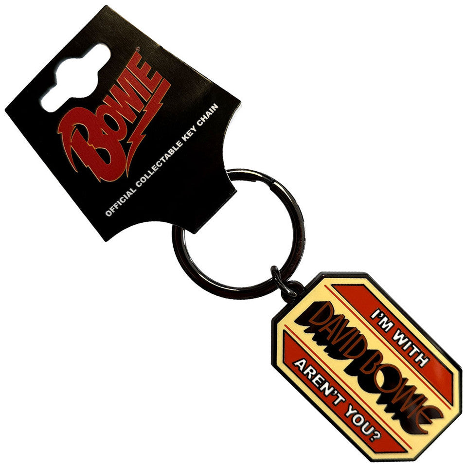 David Bowie Standard Keychains - I Don't Wanna Be A Soldier