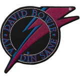 David Bowie Patches - Iron On - Aladdin Sane