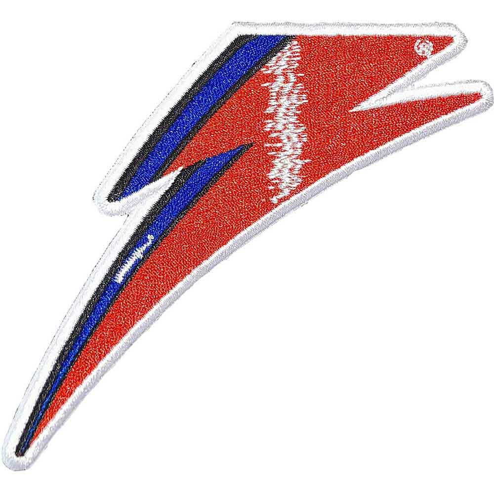 David Bowie Patches - Iron On - Flash