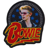 David Bowie Patches - Iron On - Smoking Woven Logo