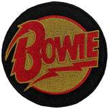 David Bowie Patches - Iron On - Diamond Dogs Logo Circle