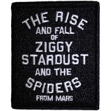 David Bowie Patches - Iron On - The Rise and Fall