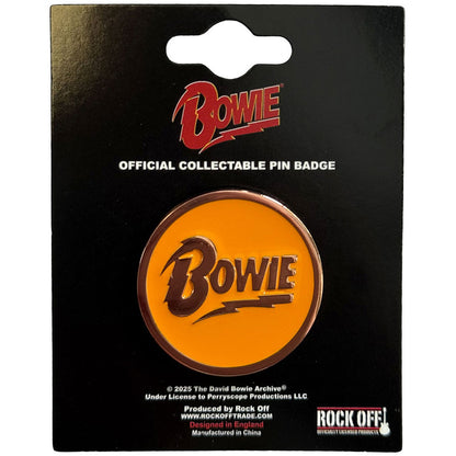 David Bowie Pin Badge - Imagine Motion Montage