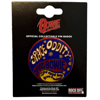 David Bowie Pin Badge - Peacelove