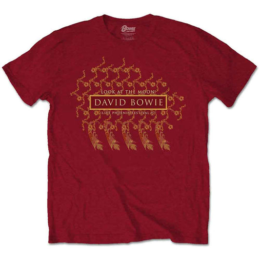 David Bowie T Shirt - Phoenix Festival