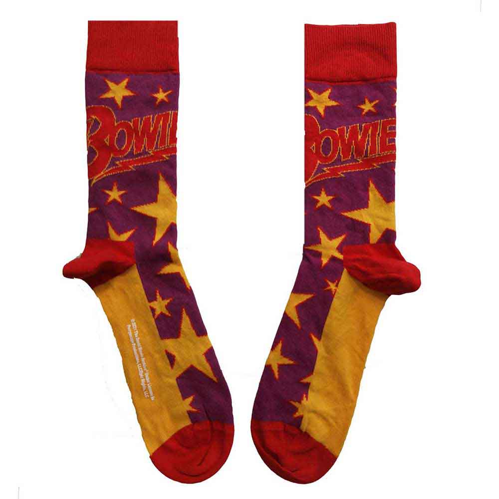 David Bowie Ankle Socks - Stars Infill