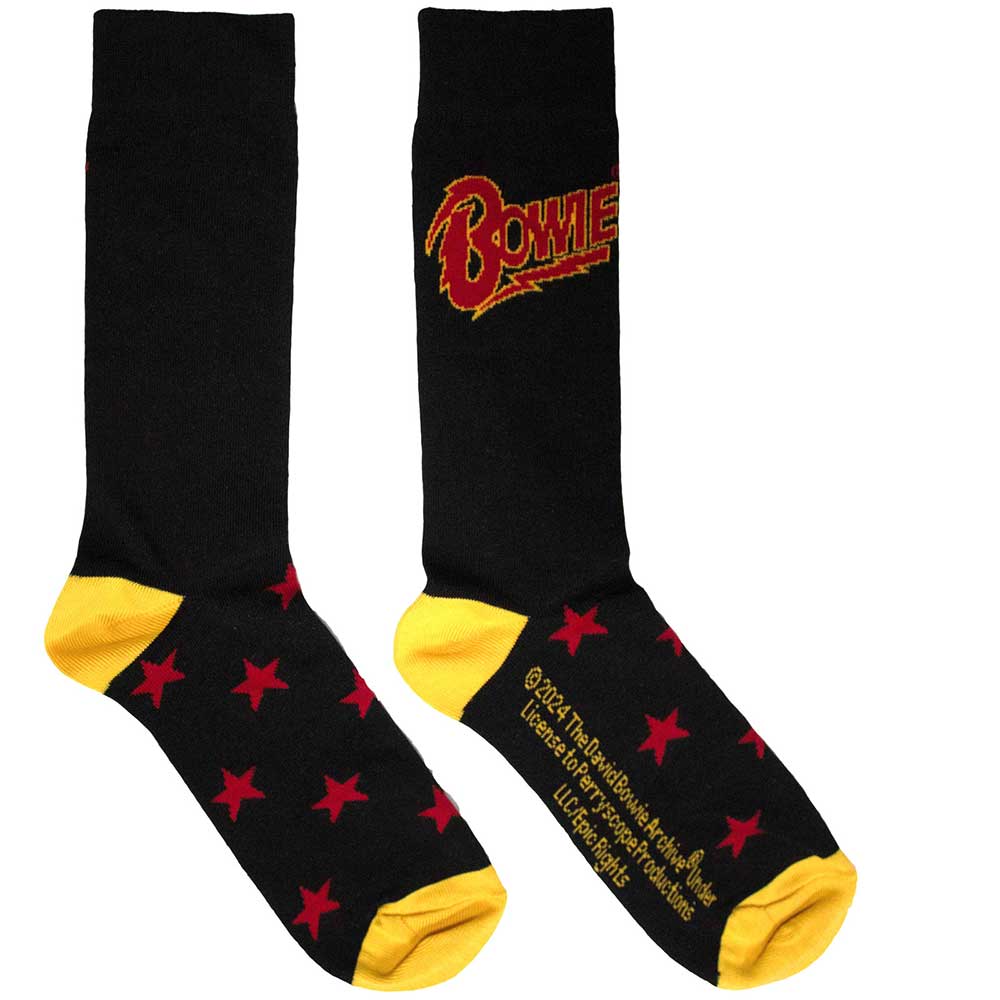David Bowie Ankle Socks - Stars