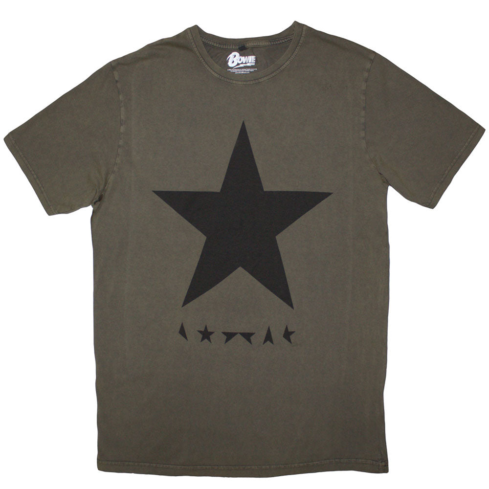 David Bowie T Shirt - Blackstar Stone Wash | Buy Now For 24.99